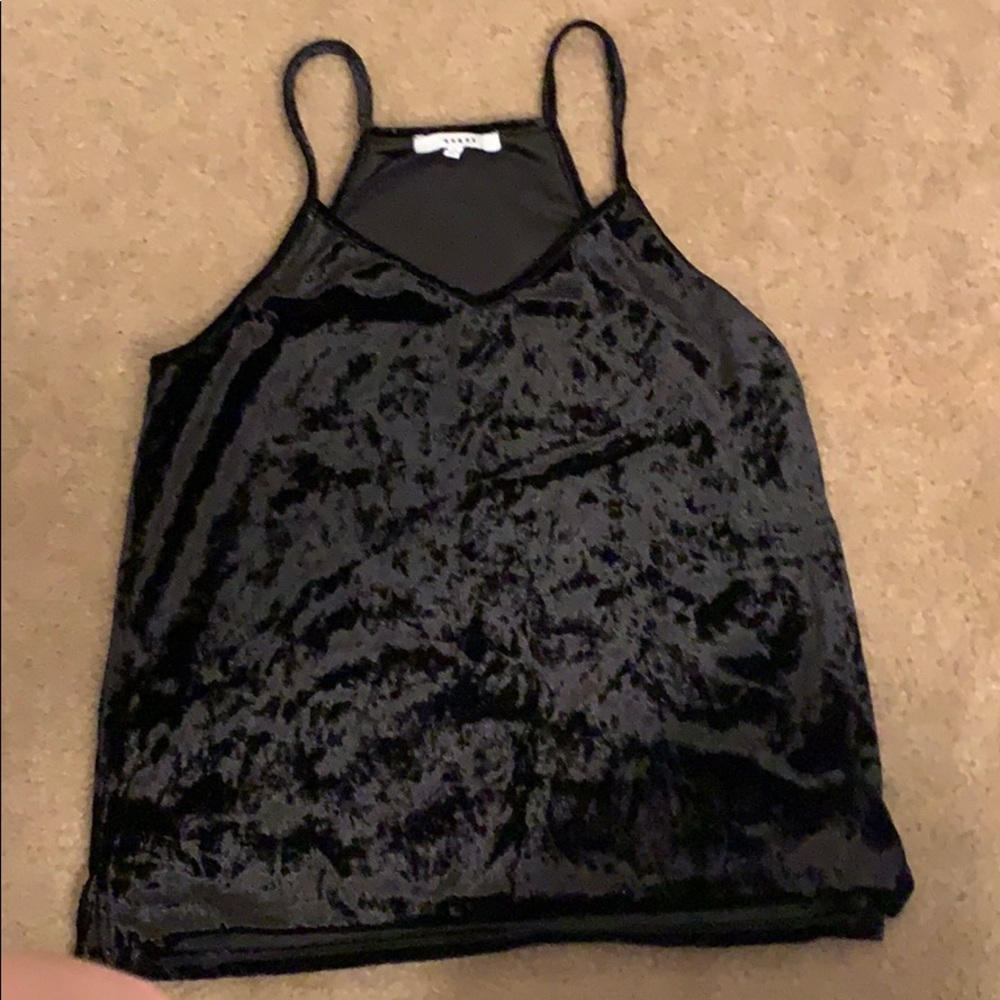 velvet tank top